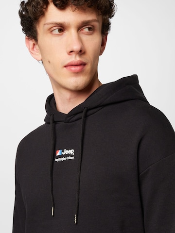 Sweat-shirt 'JEEP' JACK & JONES en noir