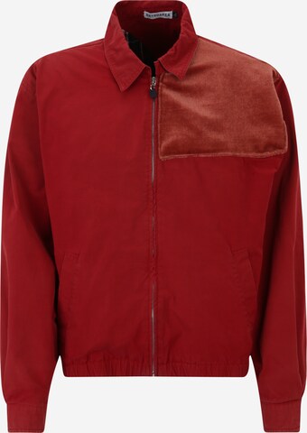 RETROAREA Between-Season Jacket in Red: front