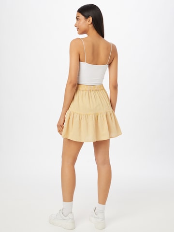 VERO MODA - Saia 'ANNABELLE' em amarelo