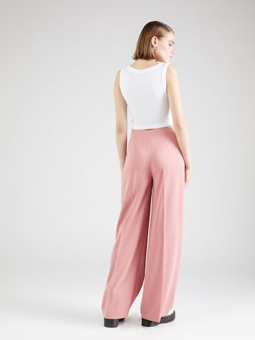 Wide Leg Pantalon à plis 'BEFORE' DRYKORN en rouge