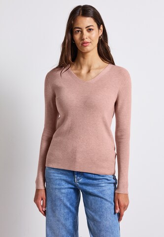 STREET ONE Pullover in Pink: Vorderseite