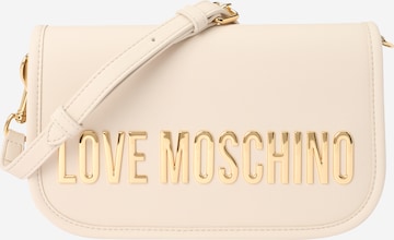 Love Moschino Torba na ramię w kolorze beżowy: przód