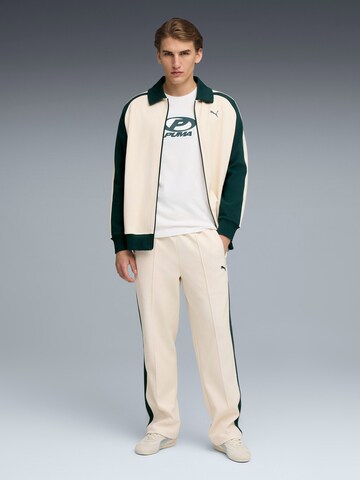 PUMA Regular Sporthose 'T7' in Beige