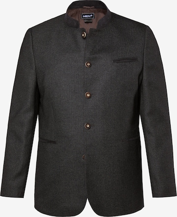 Veste bavaroise Men Plus en noir : devant