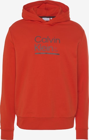 Calvin Klein Sweatshirt in Red: front