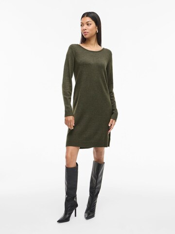 VILA Knitted dress in Green