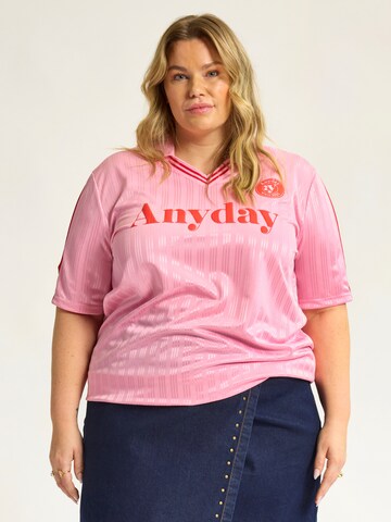 Anyday Bluse 'Sport 413' i pink: forside
