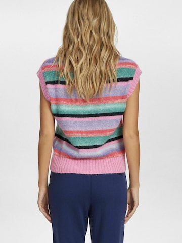 Gilet in maglia ' NUELIN ' di NÜMPH in colori misti