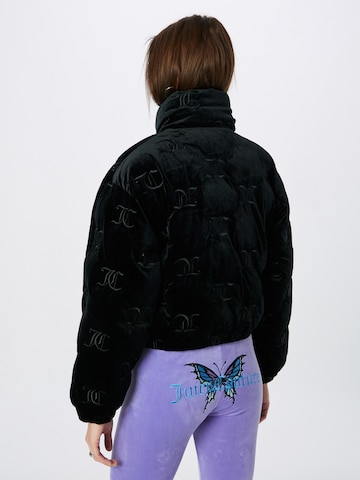 Juicy CouturePrijelazna jakna 'Madeline' - crna boja