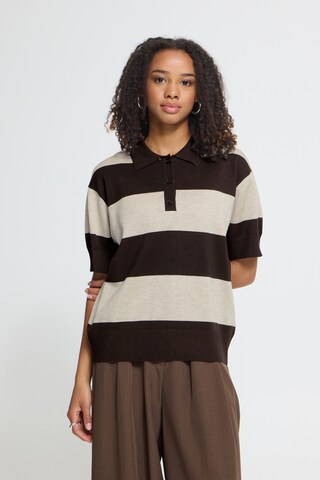 ICHI - Jersey 'IHLuls' en beige: frente
