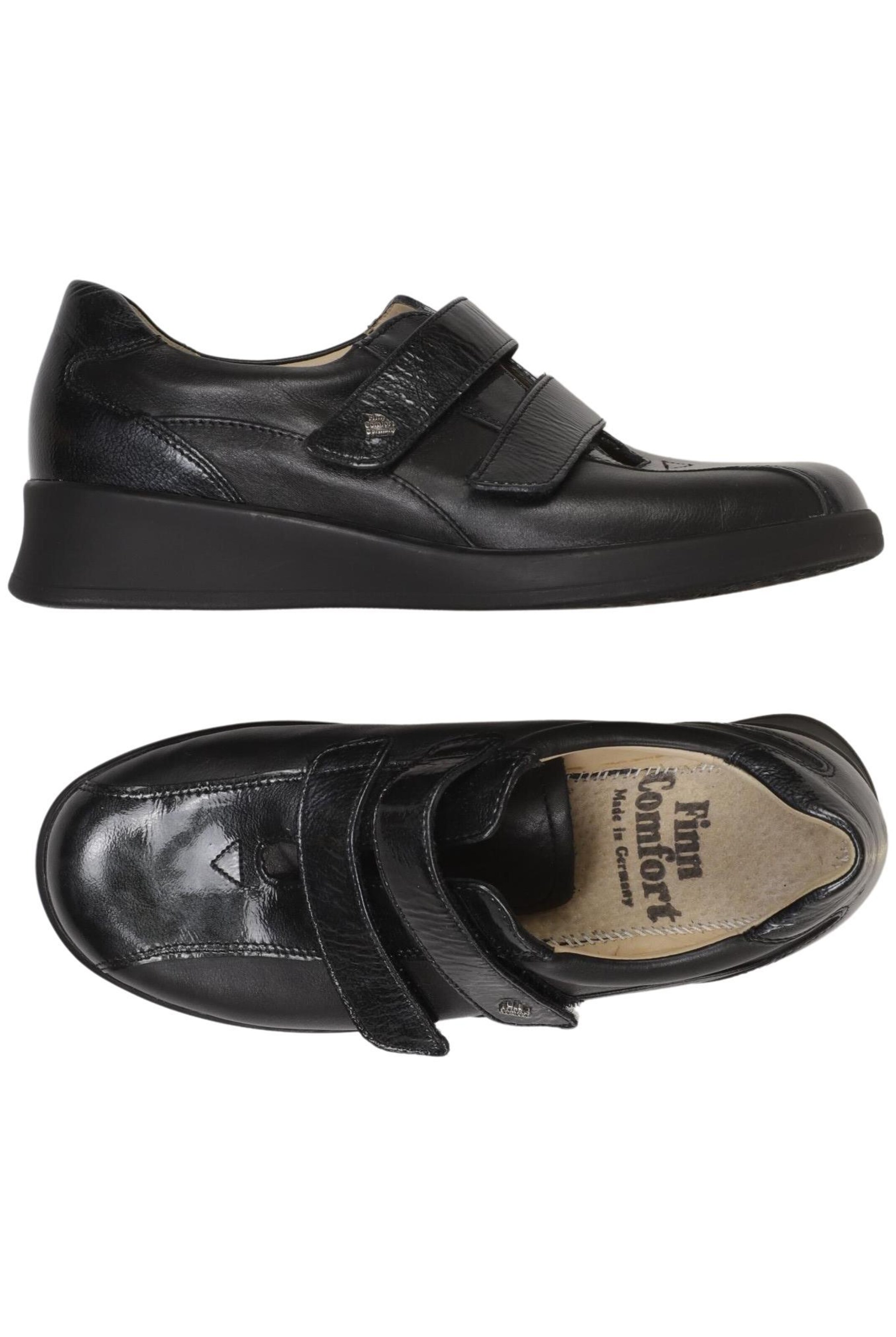 Finn Comfort Flats & Loafers in 37,5 in Black: front