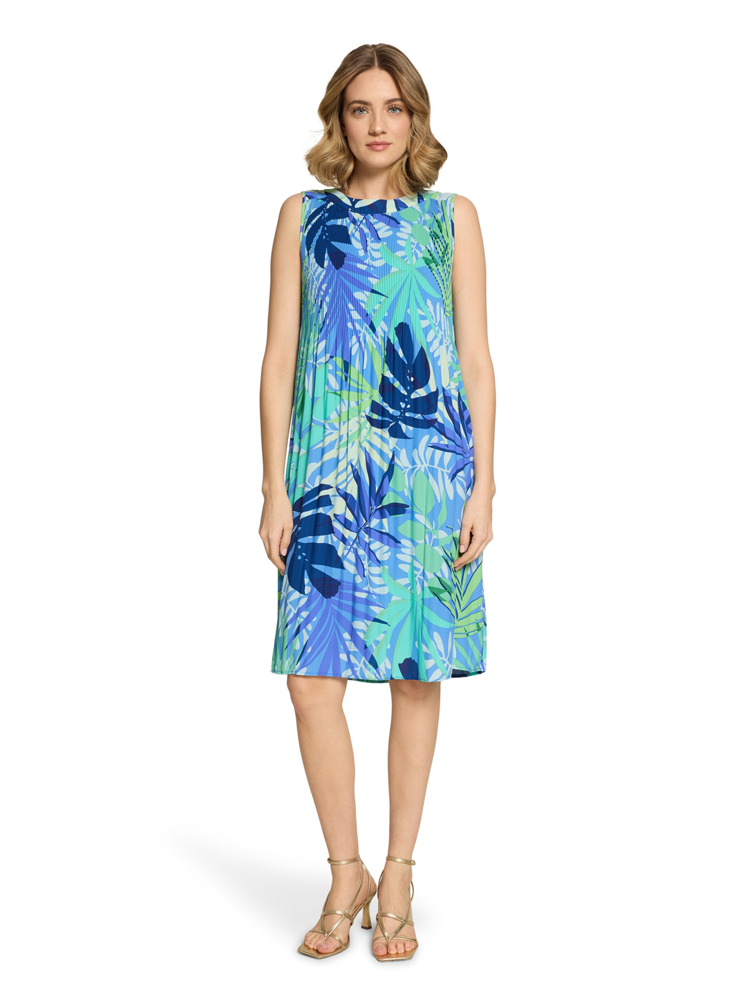 Robe Betty Barclay en bleu : devant