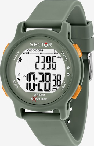SECTOR Digital watch in Green: front