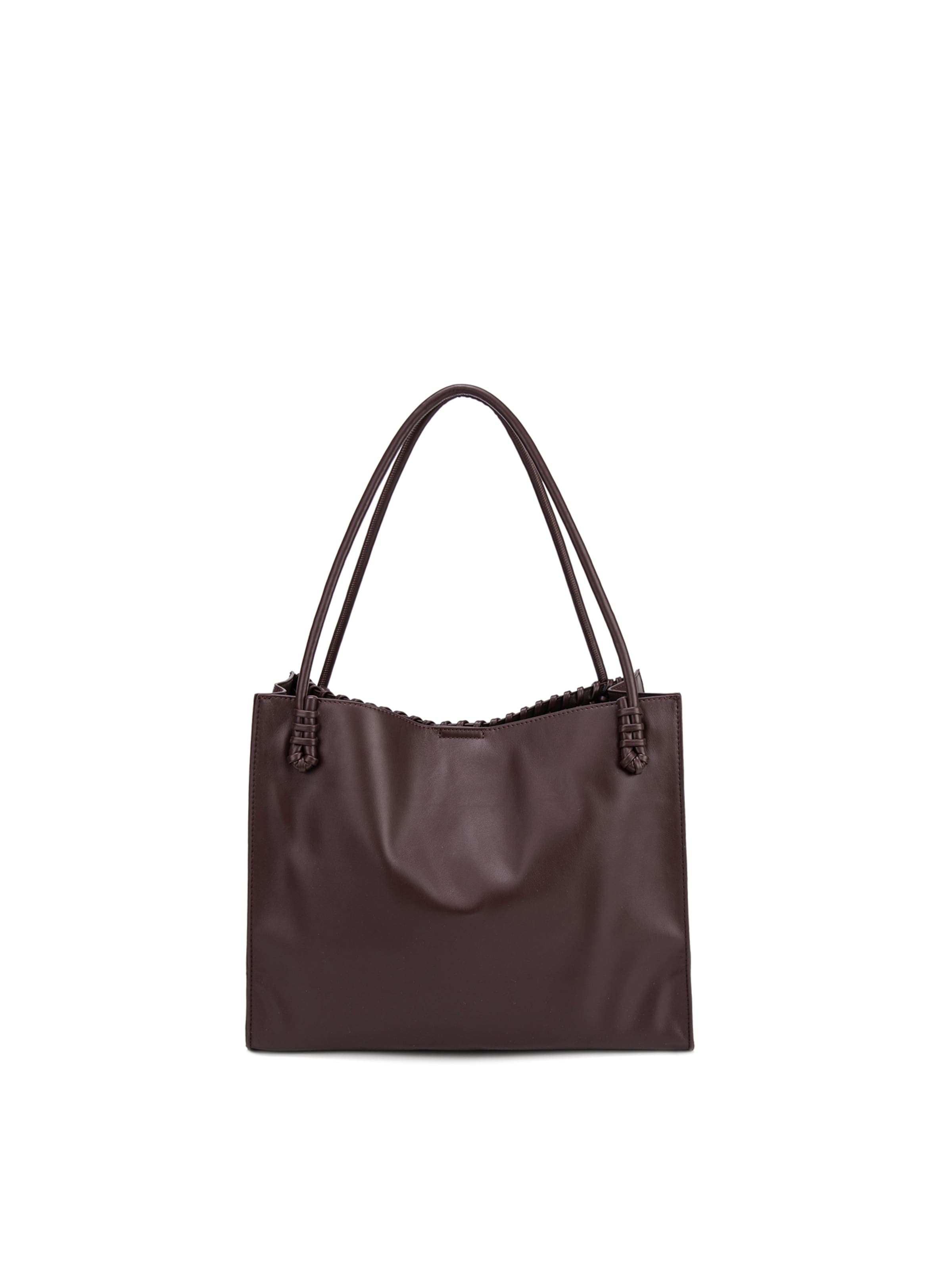 Shopper 'Borsa Shopper Silvana Elite - Pelle Vegana Intrecciata' di Diana&Co. in marrone