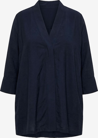 Ulla Popken Jacke in Blau: Vorderseite