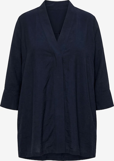 XL-XXL dydžio Kimono iš Ulla Popken, spalva – tamsiai mėlyna jūros spalva, Prekių apžvalga