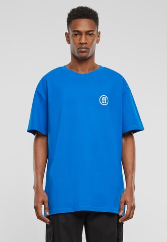 T-Shirt Forgotten Faces en bleu