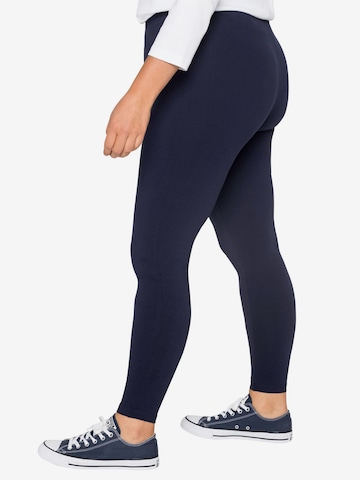 SHEEGO - Skinny Leggings em azul