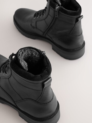 Next - Botas com atacadores em preto