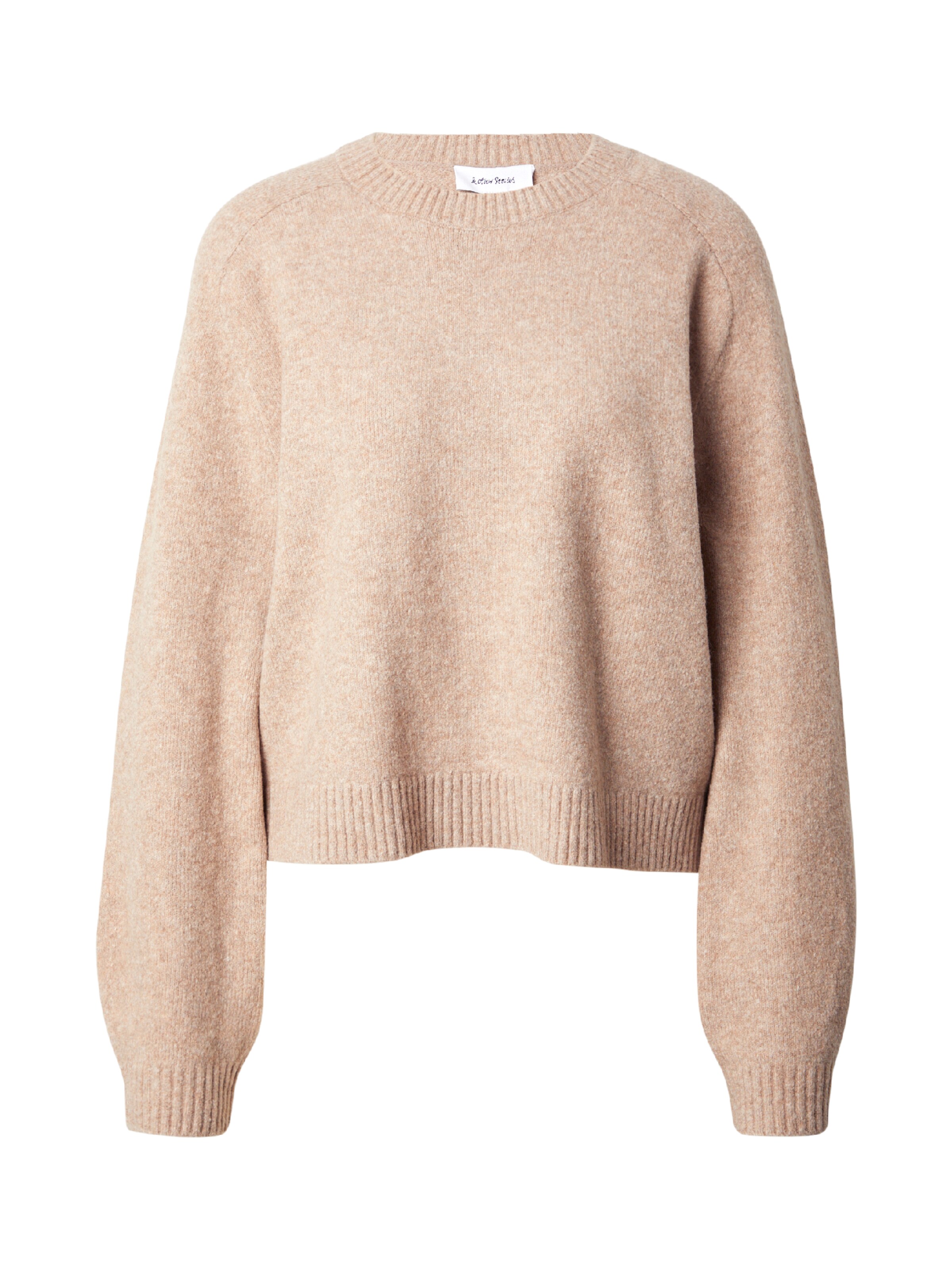 Pulover de la & Other Stories pe bej: față