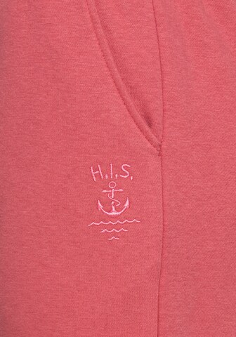 H.I.S Конический (Tapered) Штаны в Красный