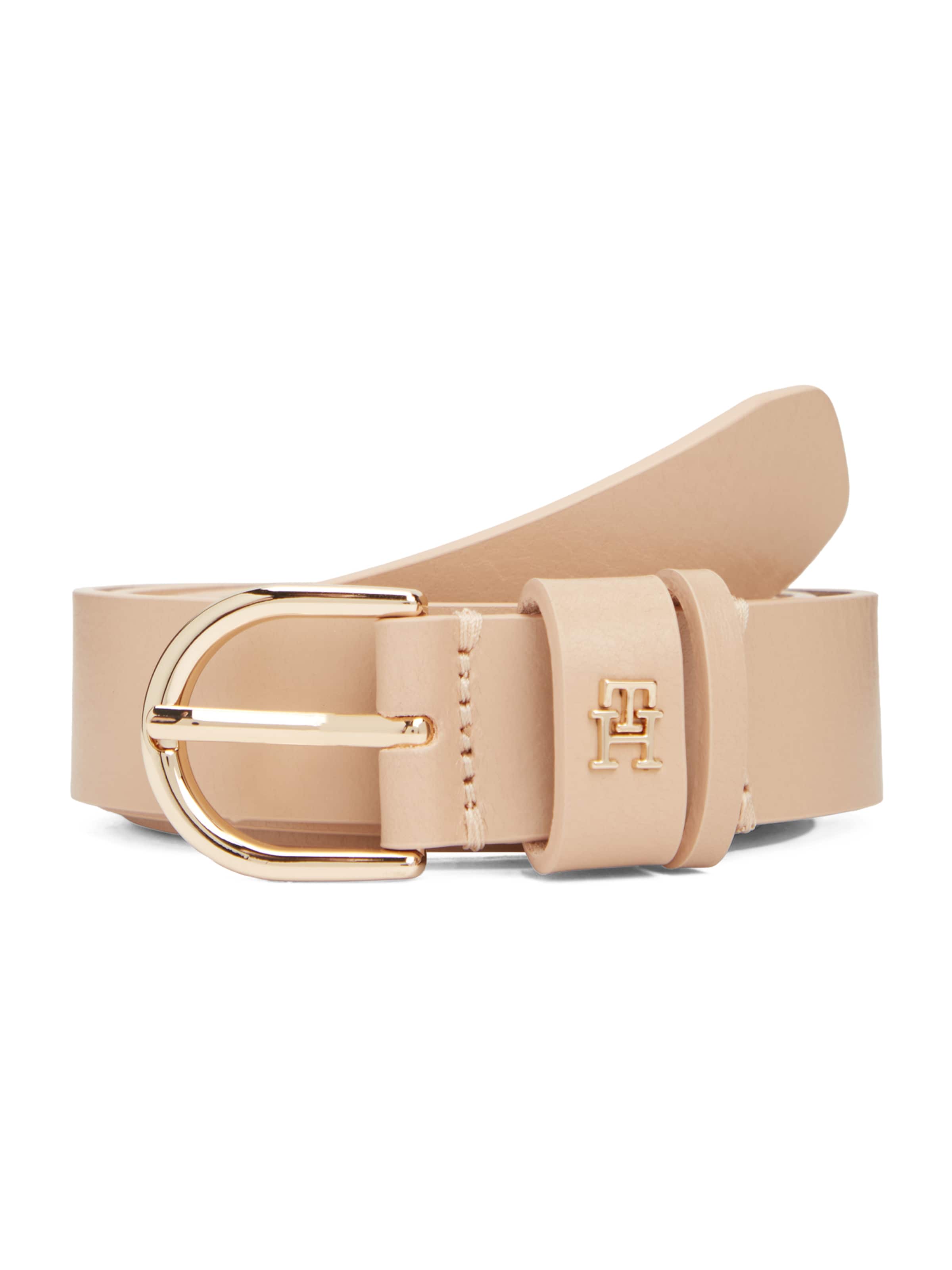 Cintura 'ESSENTIAL EFFORTLESS' di TOMMY HILFIGER in beige: frontale