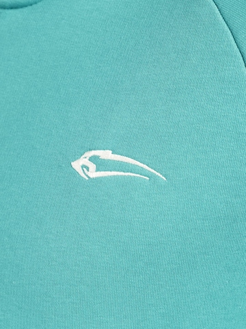 Smilodox Zip Hoodie ' Yasin ' in Blau