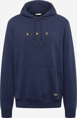 !Solid Sweatshirt 'Darcio' in Blue: front