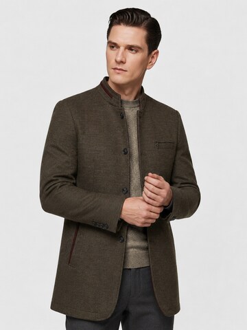 Cappotto invernale 'Eiskante' di ALLTHEMEN in verde