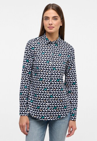 ETERNA Bluse in Blau: Vorderseite