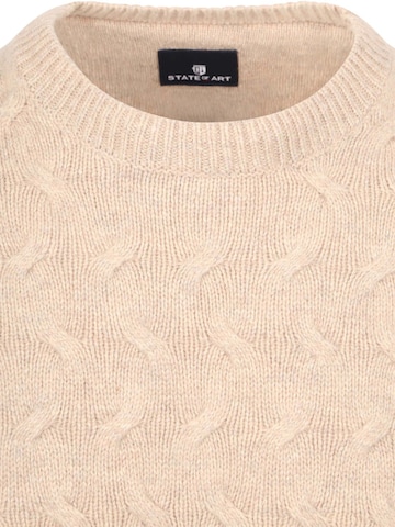Pull-over State of Art en beige