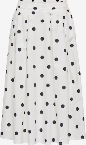 ONLY - Falda en blanco: frente