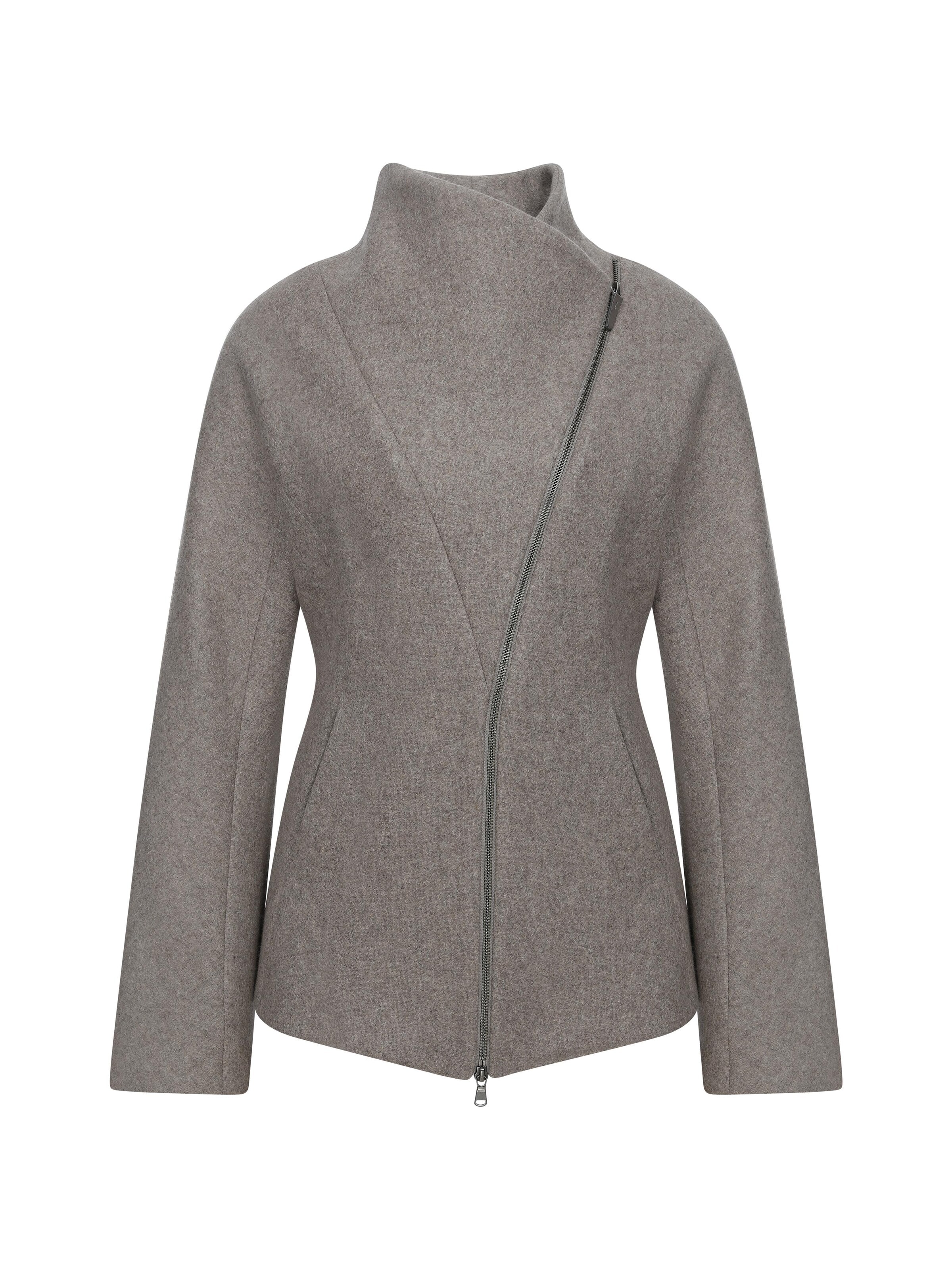 Veste d’hiver 'Leticia' V S P en gris : devant