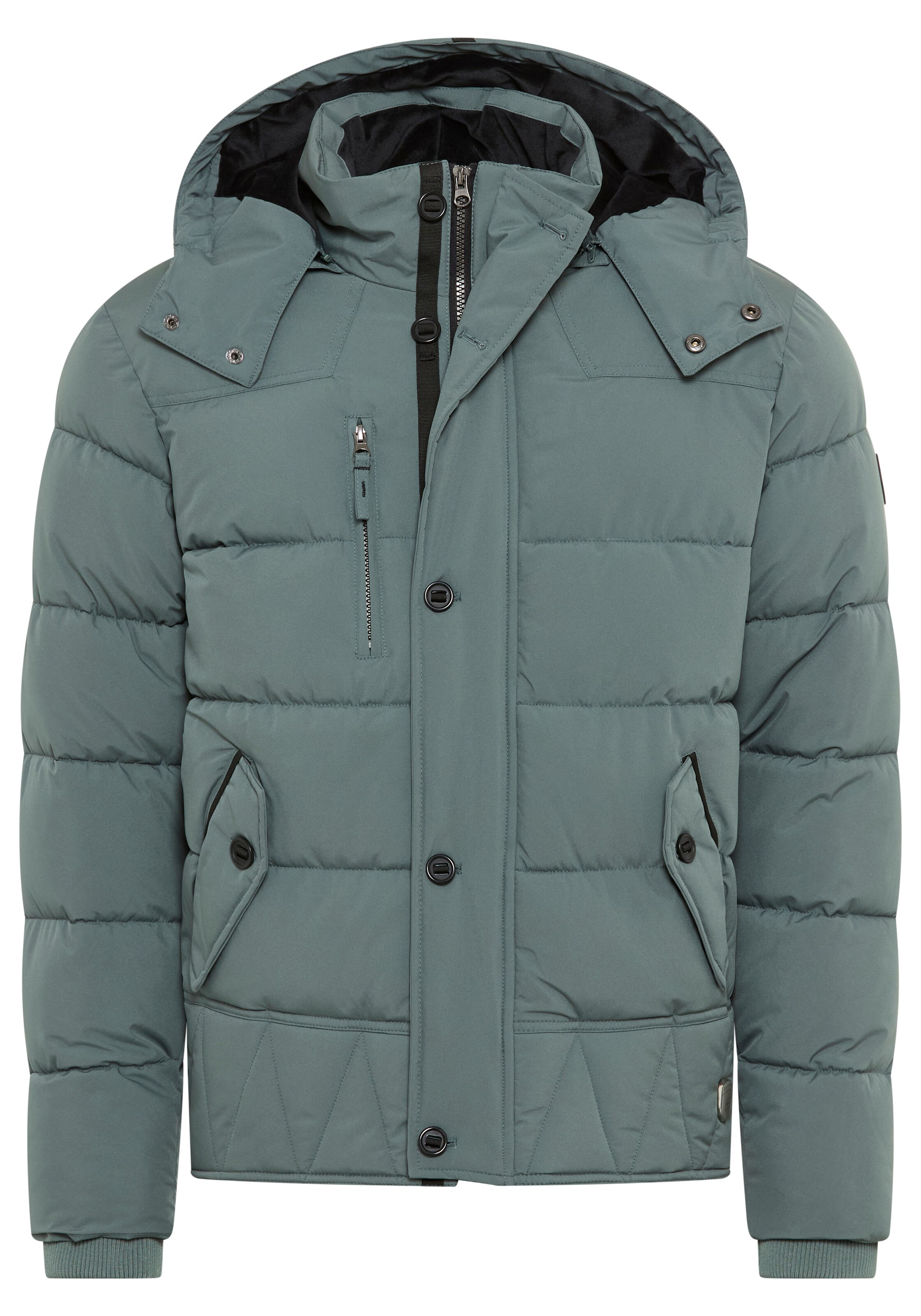 Bruno Banani LM Winter Jacket in Green: front