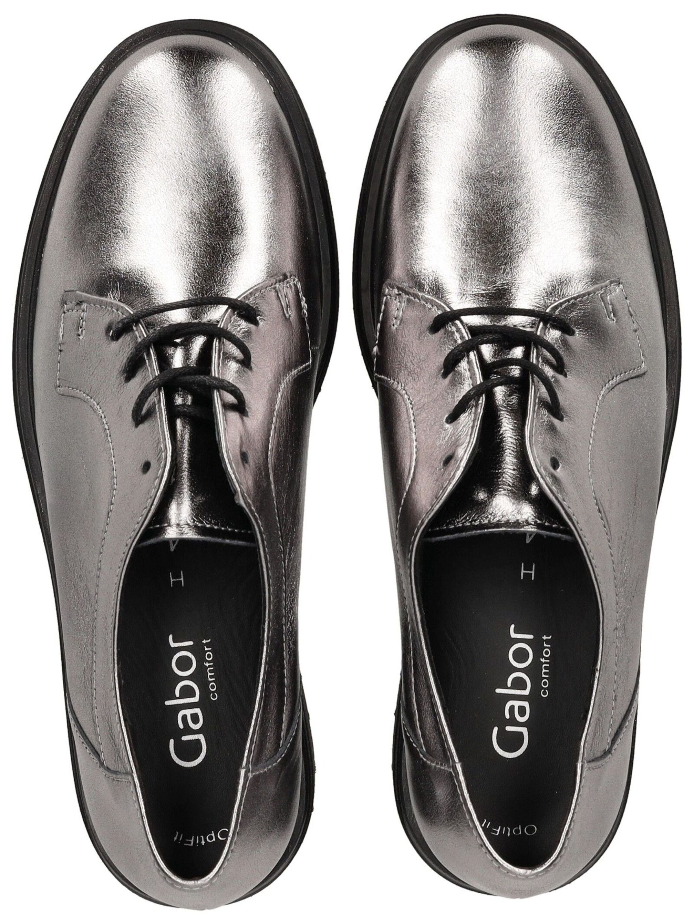 Scarpa stringata di GABOR in argento