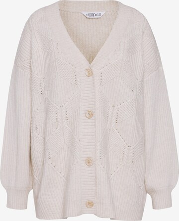 Cardigan Studio Untold en beige : devant