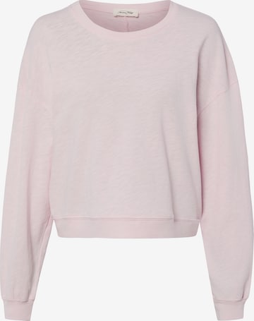 AMERICAN VINTAGE Sweatshirt 'Sonoma' in Roze: voorkant