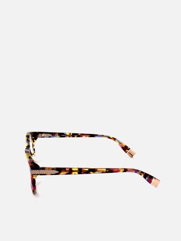 Occhiali da sole 'Furla VFU437 Havana/nero/giallo/marrone 50/18/135 Eyewear Frame' di FURLA in colori misti