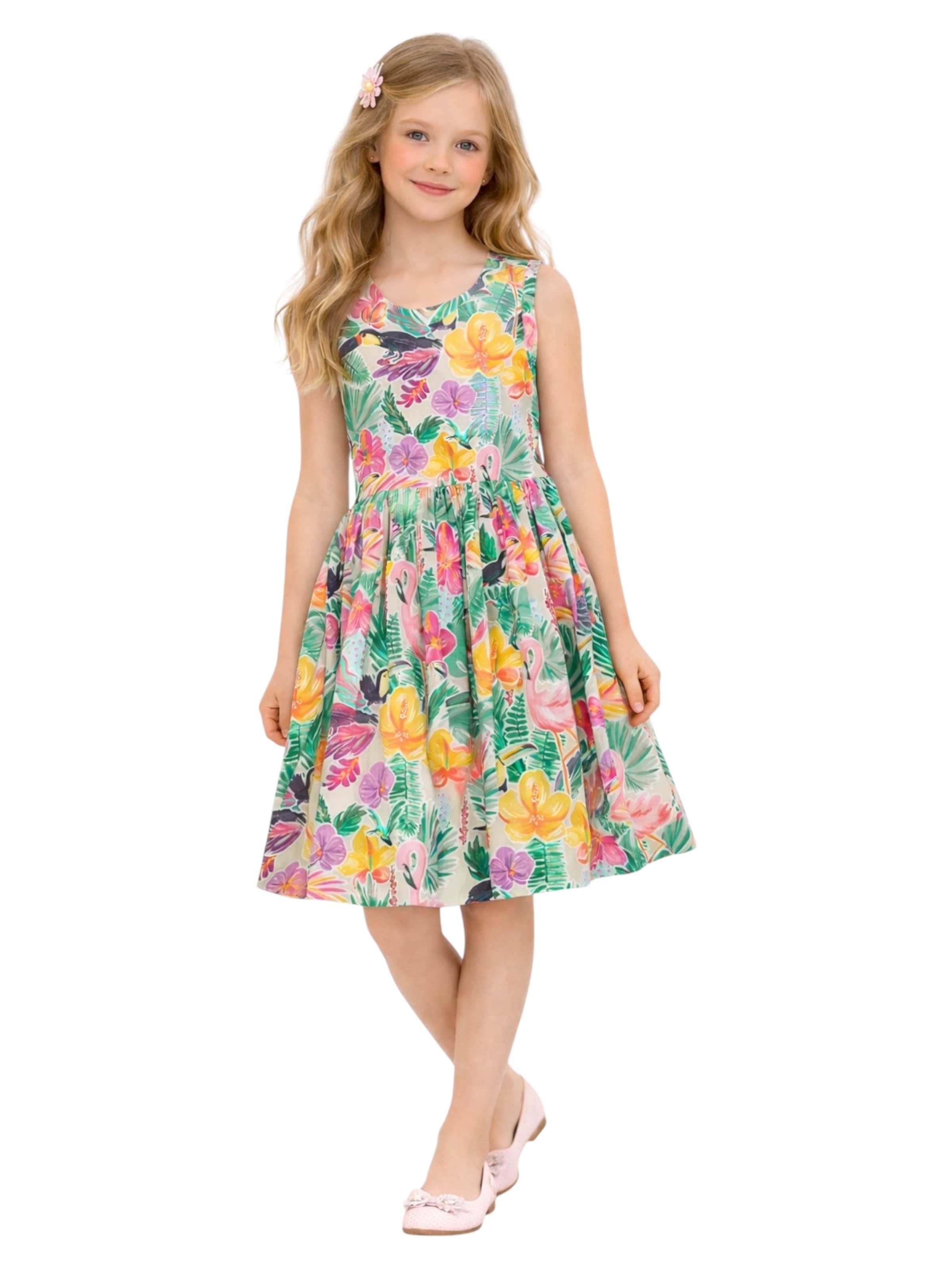 Danamade Dress 'DGRETA' in Green