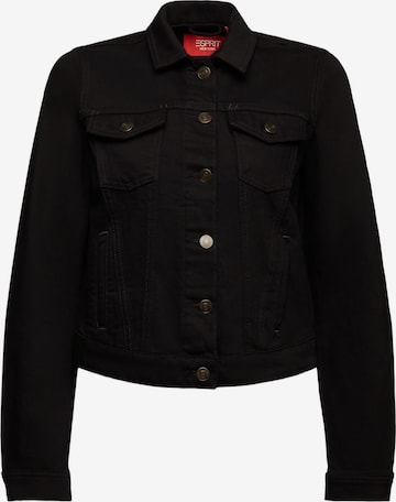 ESPRIT Between-Season Jacket in Black: front