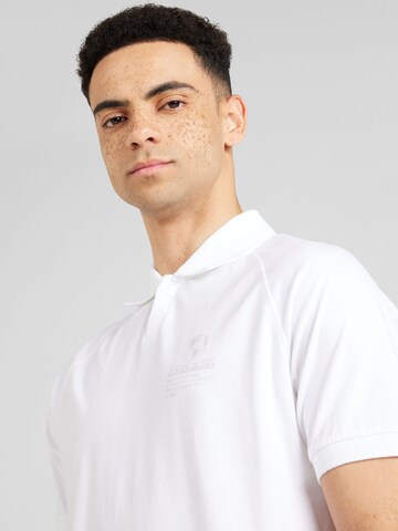 NAPAPIJRI - Camisa 'SANTIAGO' em branco