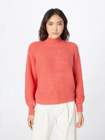 YAS Sweater in Orange: front