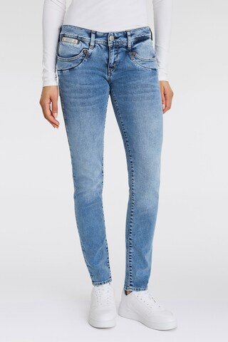 Herrlicher Skinny Jeans 'Piper' in Blue: front