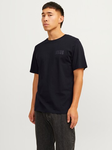 JACK & JONES Shirt in Black: front