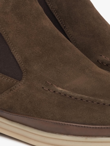 Estro Chelsea Boots '552-4' i brun