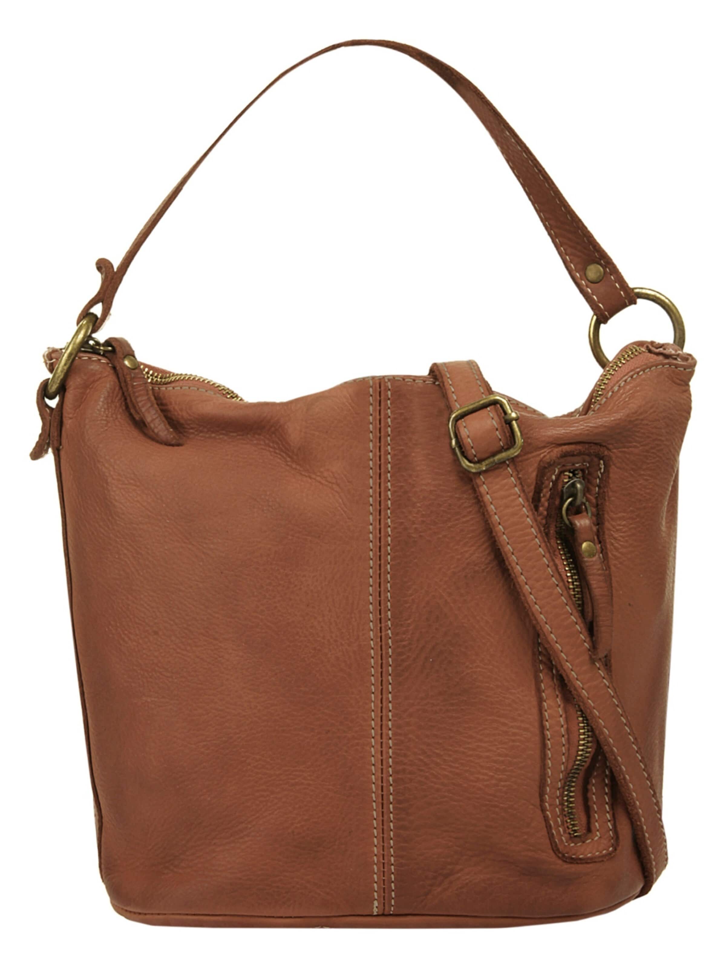 Cluty Crossbody bag in Brown: front
