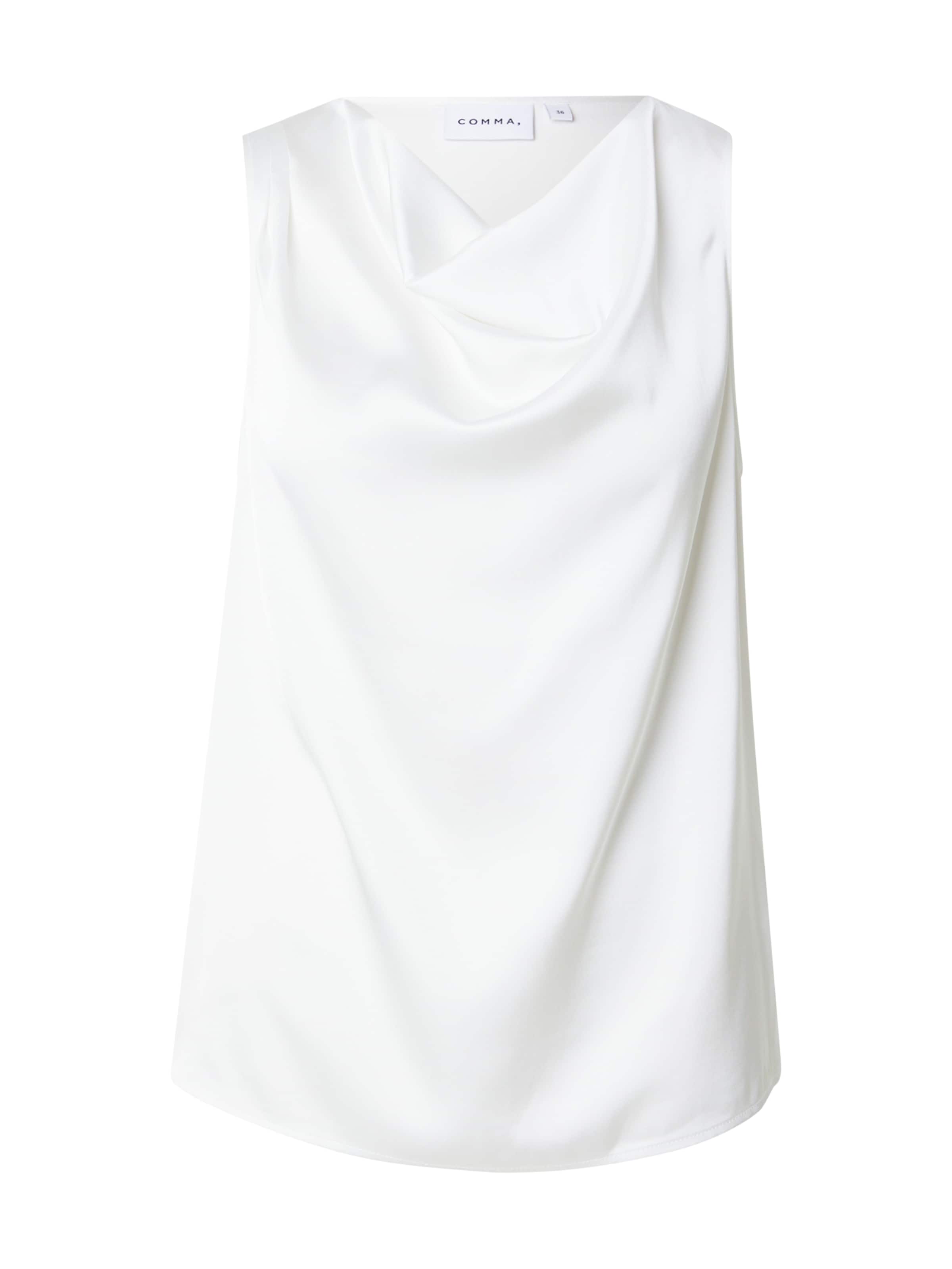 COMMA Blusentop in weiß, Produktansicht