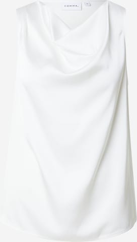 COMMA Blusentop in Weiß: Vorderseite