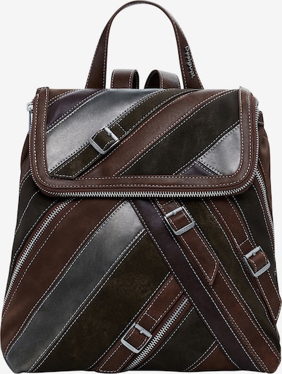 Kuprinė iš Desigual, spalva – ruda, Prekių apžvalga