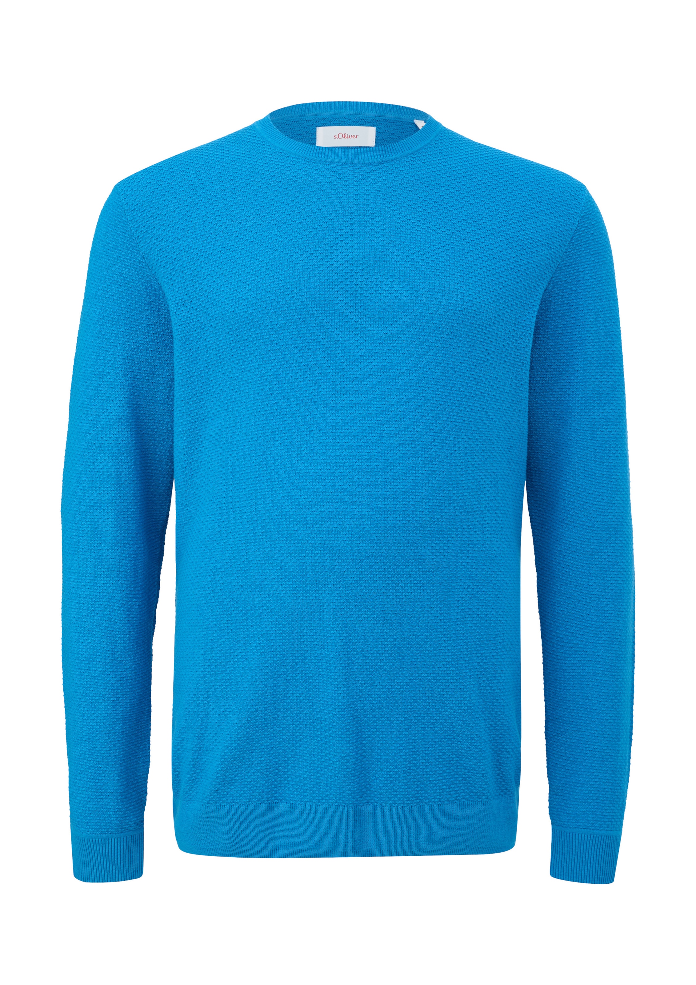 s.Oliver Men Big Sizes Pullover in Grün: Vorderseite